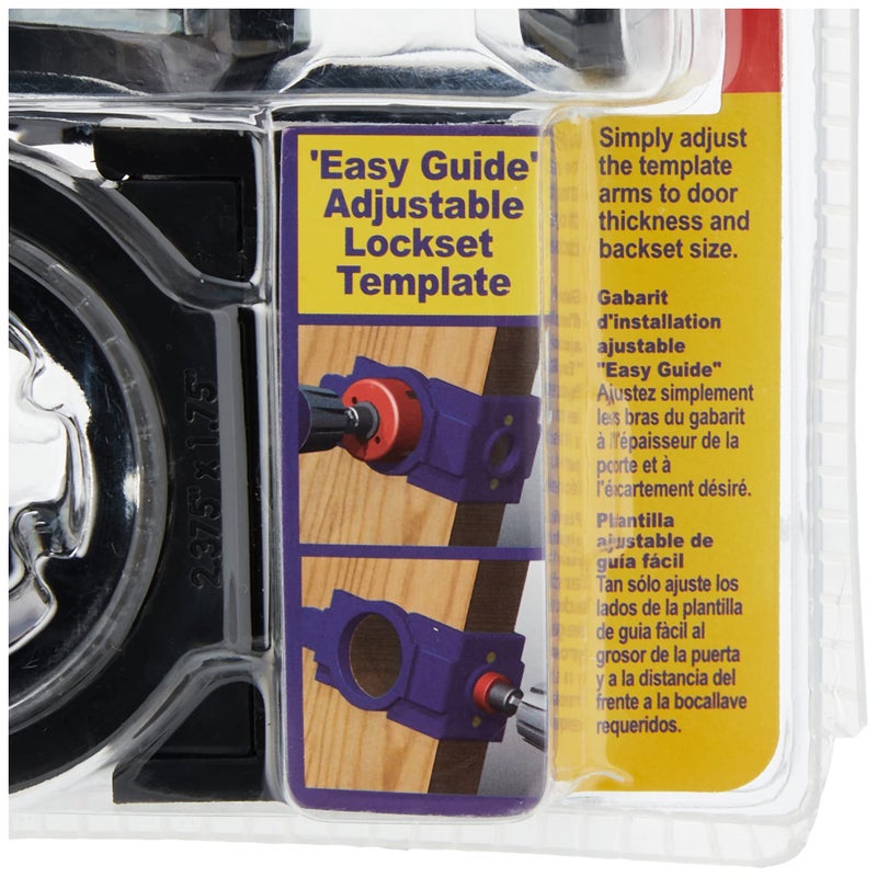 MIBRO 366291 Ultimate Door Lock and Hinge Installation Kit for Wood Doors - Image 2